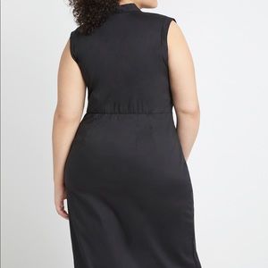 Eloquii Dresses - Eloquii Shirtdress with Pleated Skirt NWT Size 16 Eloquii Dresses - Eloquii Shirtdress with Pleated Skirt NWT Size 16